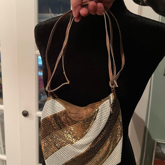 Whiting and Davis original metal mesh disco bag never used Studio 54 - Picture 4 of 4